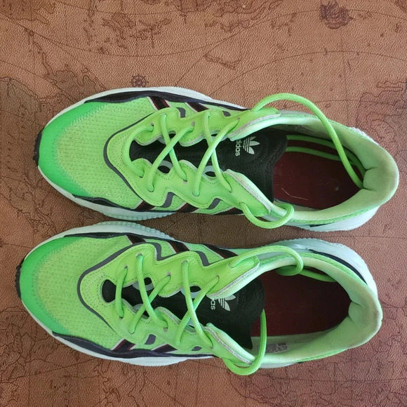 *ADIDAS Originals OZWEEGO, Acid green, size 9.5 - Picture 5 of 11